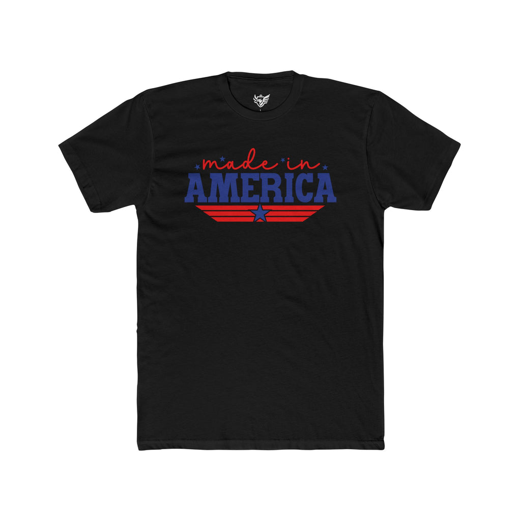 Made In America Cotton Crew Tee