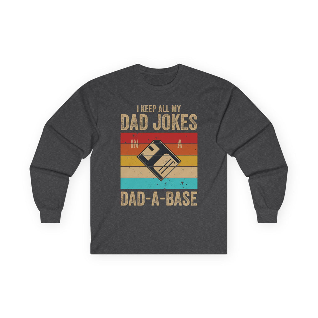 Dad-A-Base Cotton Long Sleeve Tee