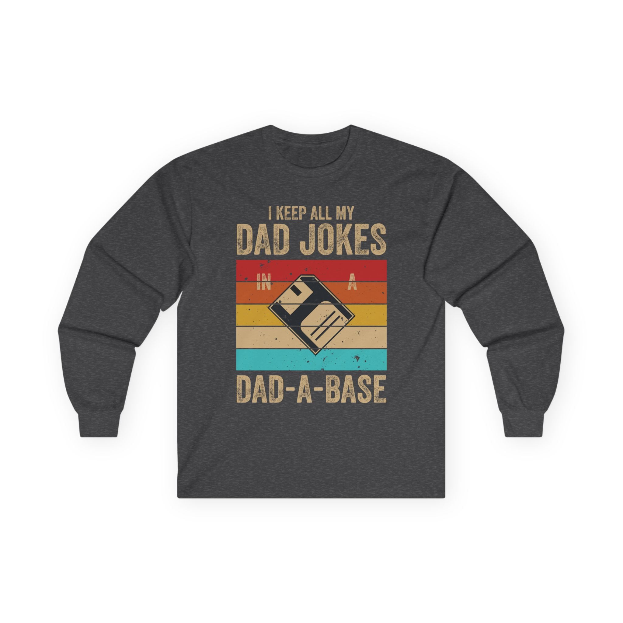 Dad-A-Base Cotton Long Sleeve Tee