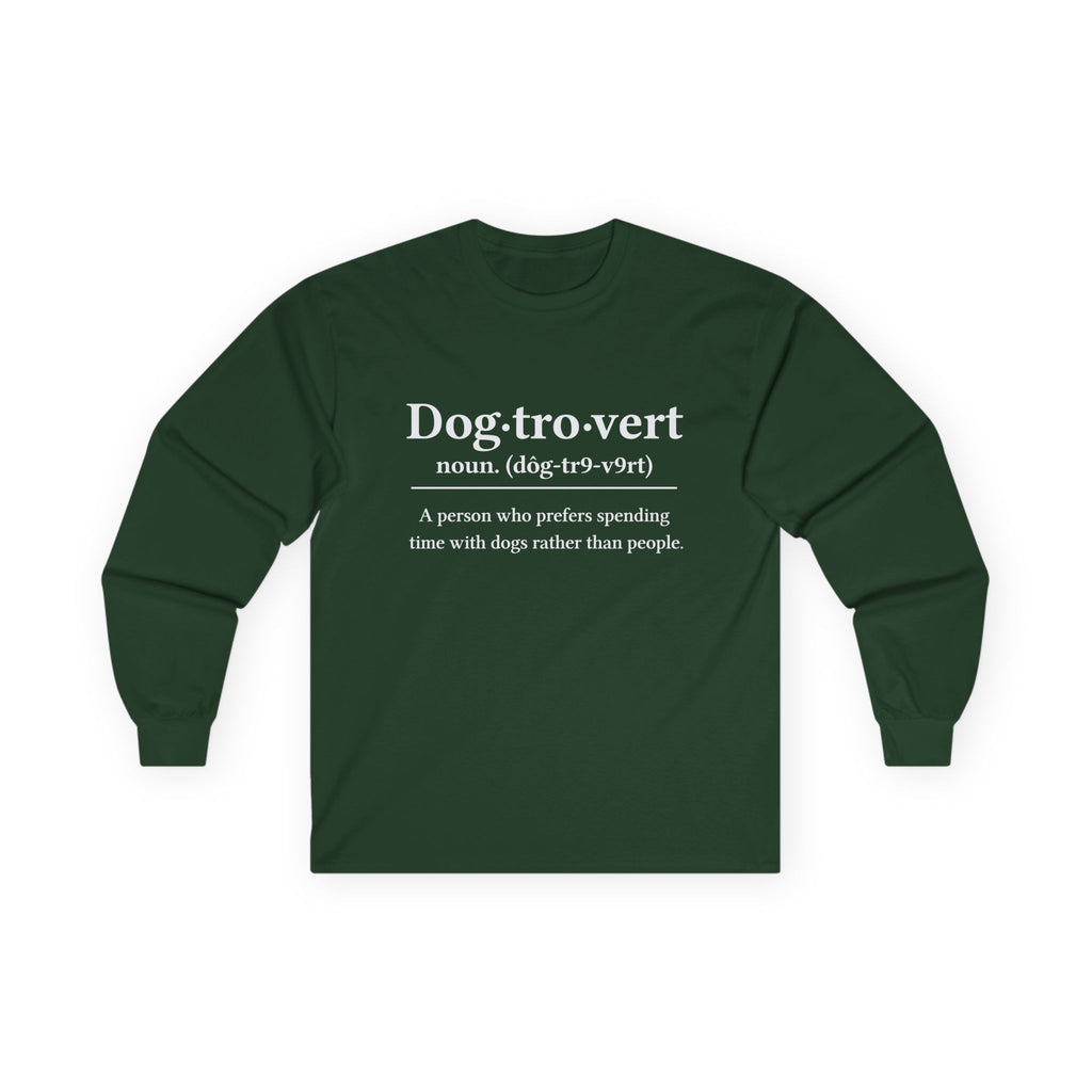 Dog-Tro-Vert Cotton Long Sleeve Tee