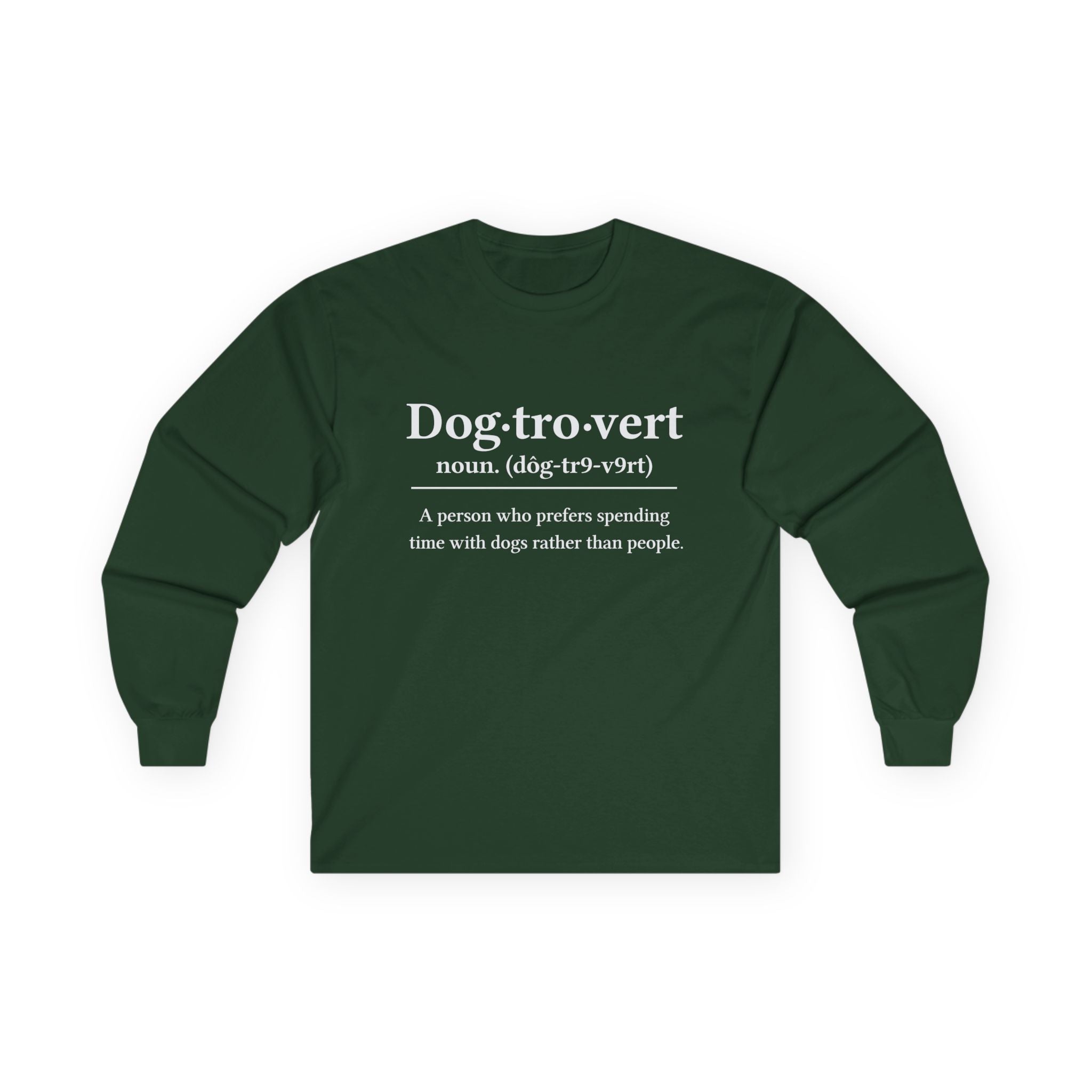 Dog-Tro-Vert Cotton Long Sleeve Tee