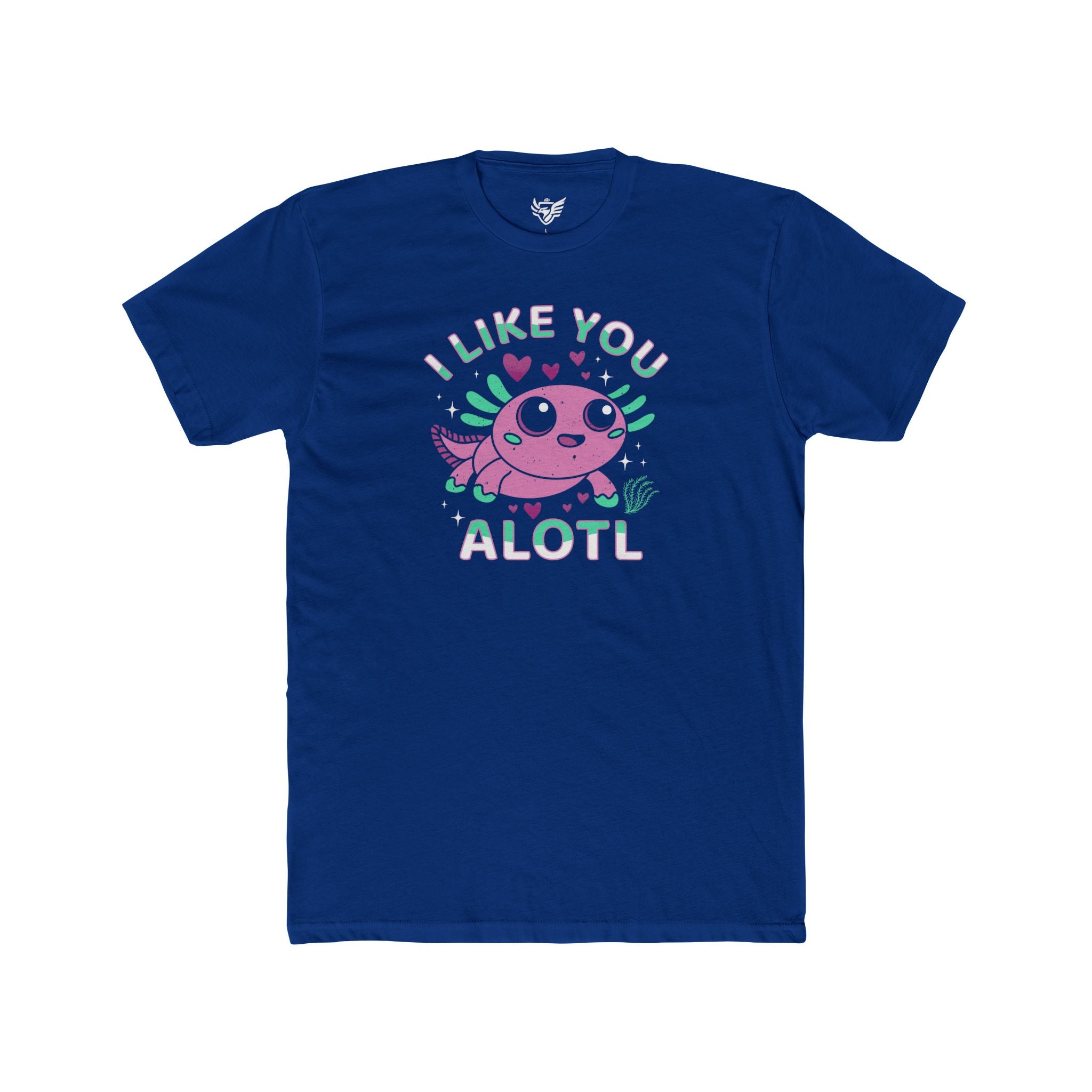 I Like You Alotl Cotton Crew Tee