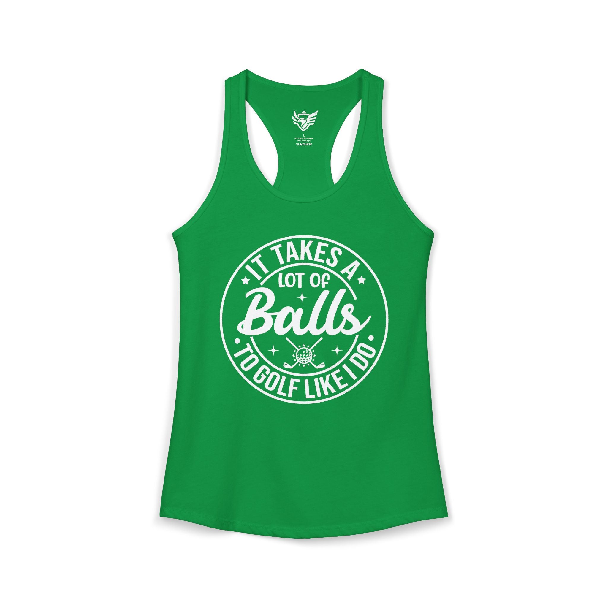 Golf Like I Do Ideal Racerback Tank