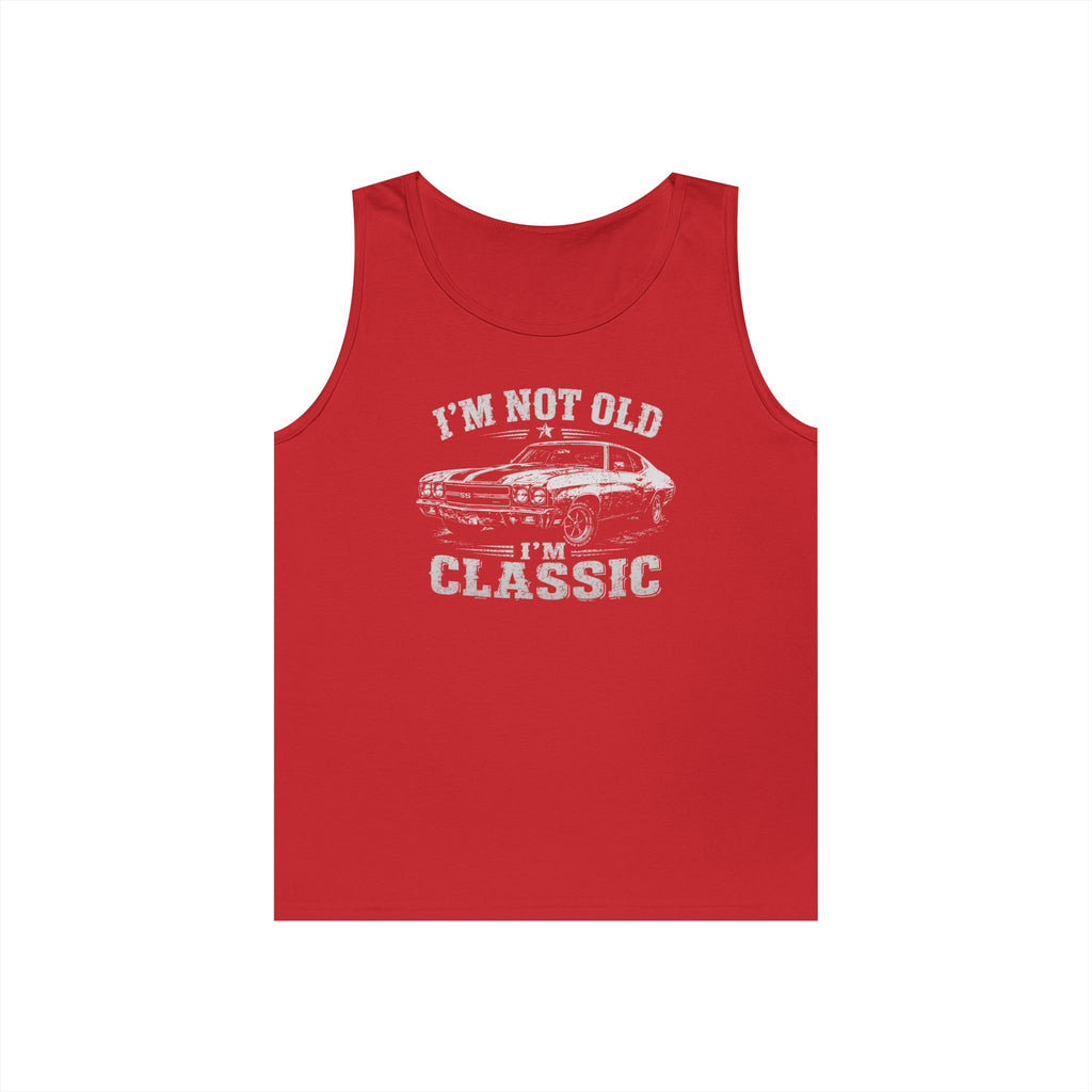 Not Old, Classic Heavy Cotton Tank Top