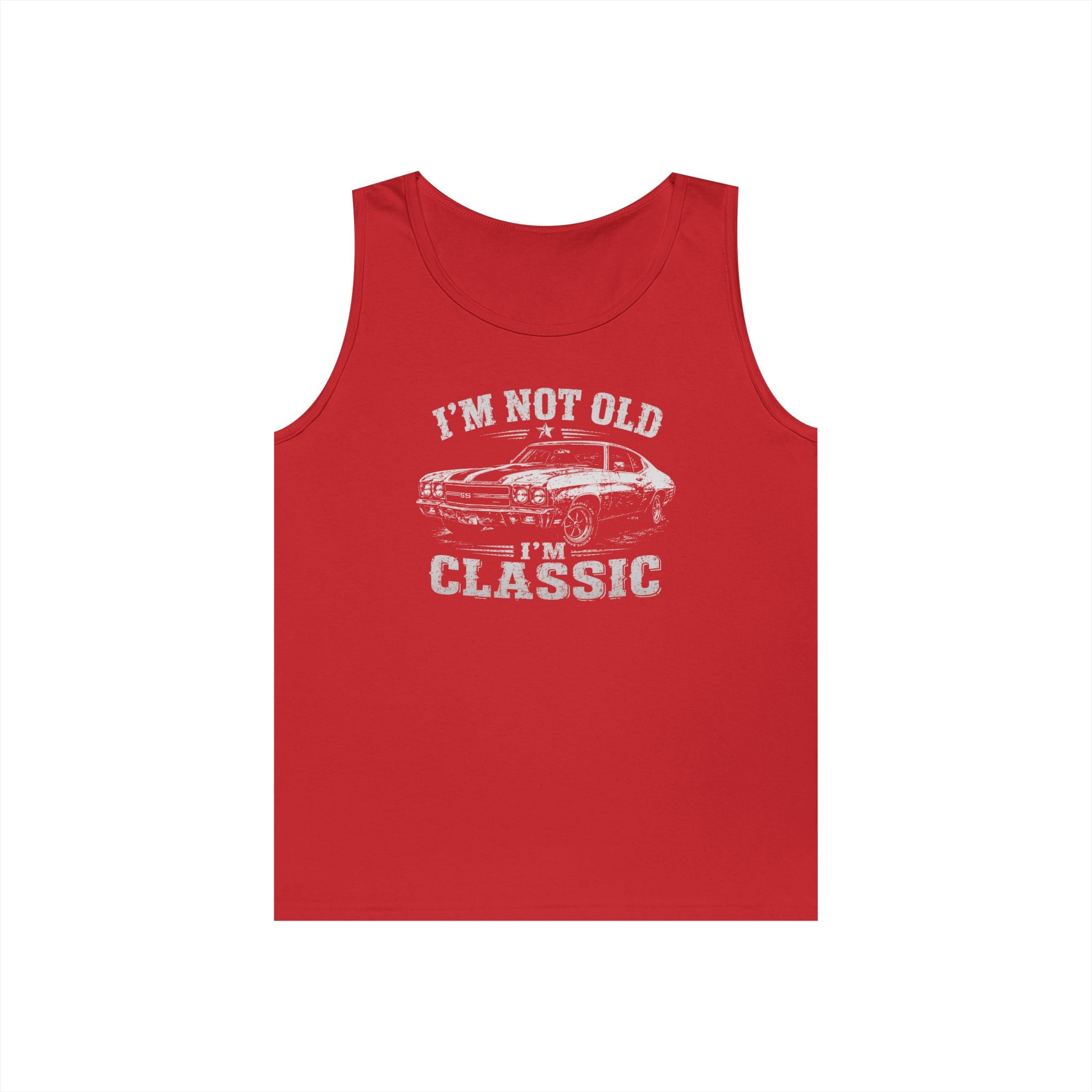 Not Old, Classic Heavy Cotton Tank Top