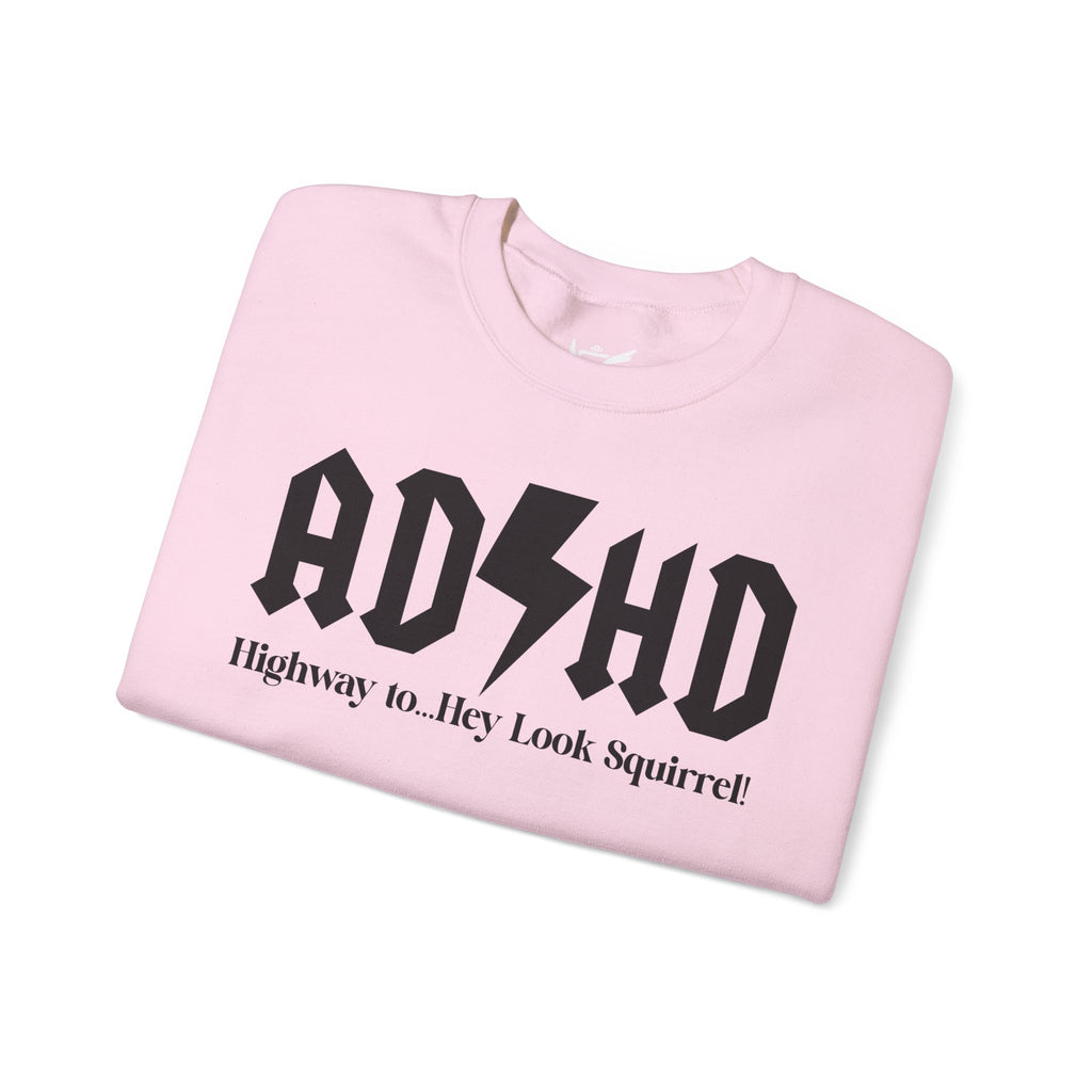 ADHD Highway to... Heavy Blend™ Crewneck Sweatshirt