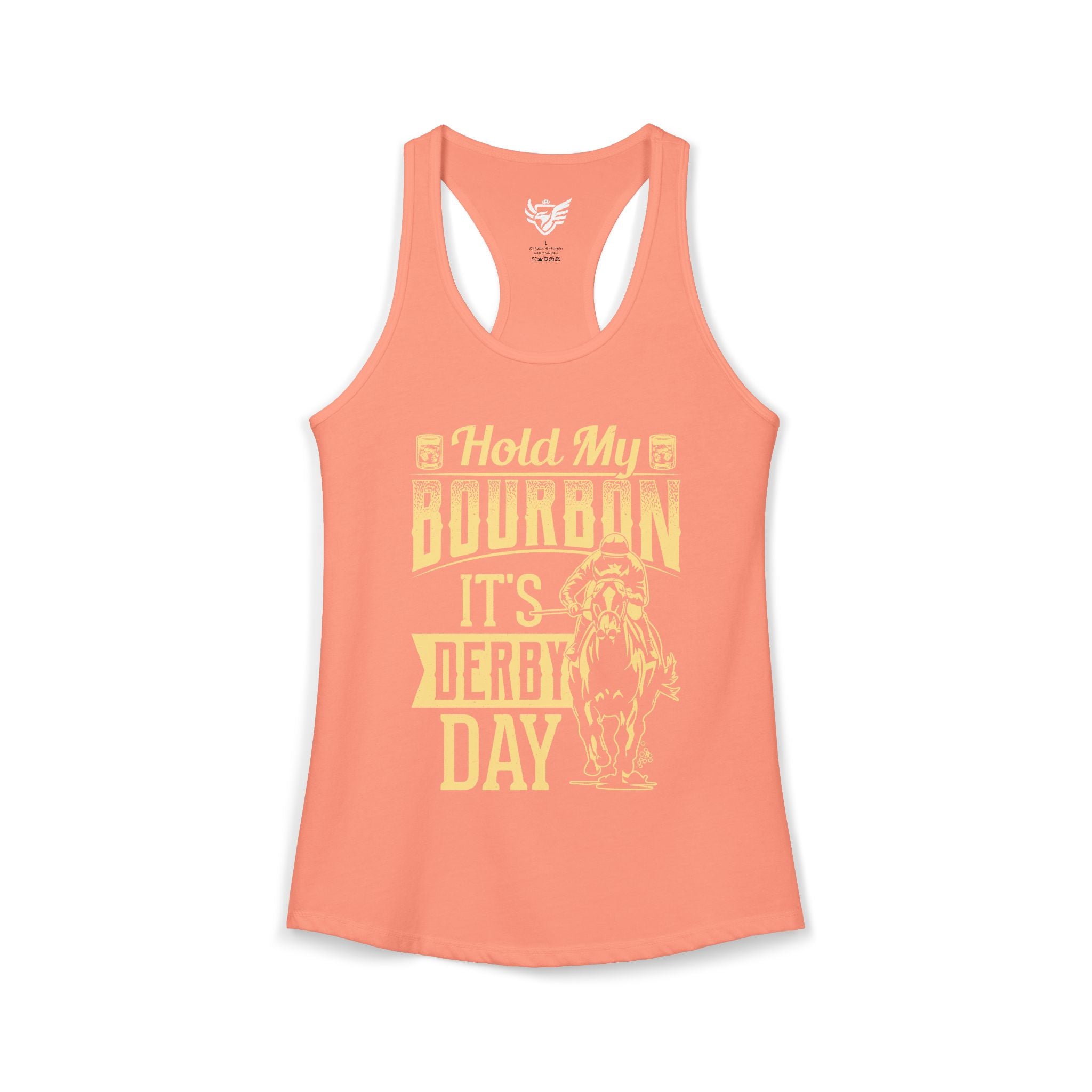 Derby Day Ideal Racerback Tank