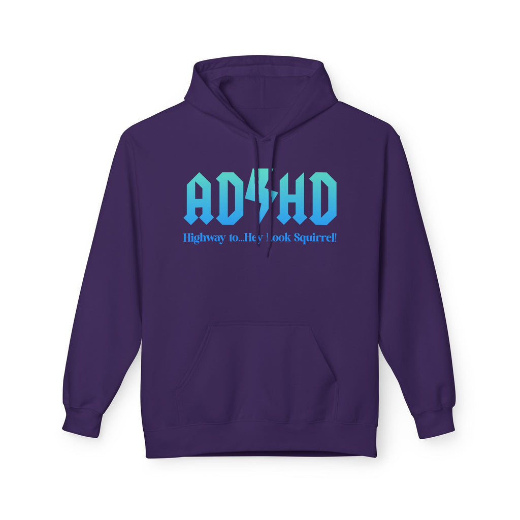 ADHD Highway to... Midweight Softstyle Fleece Hoodie