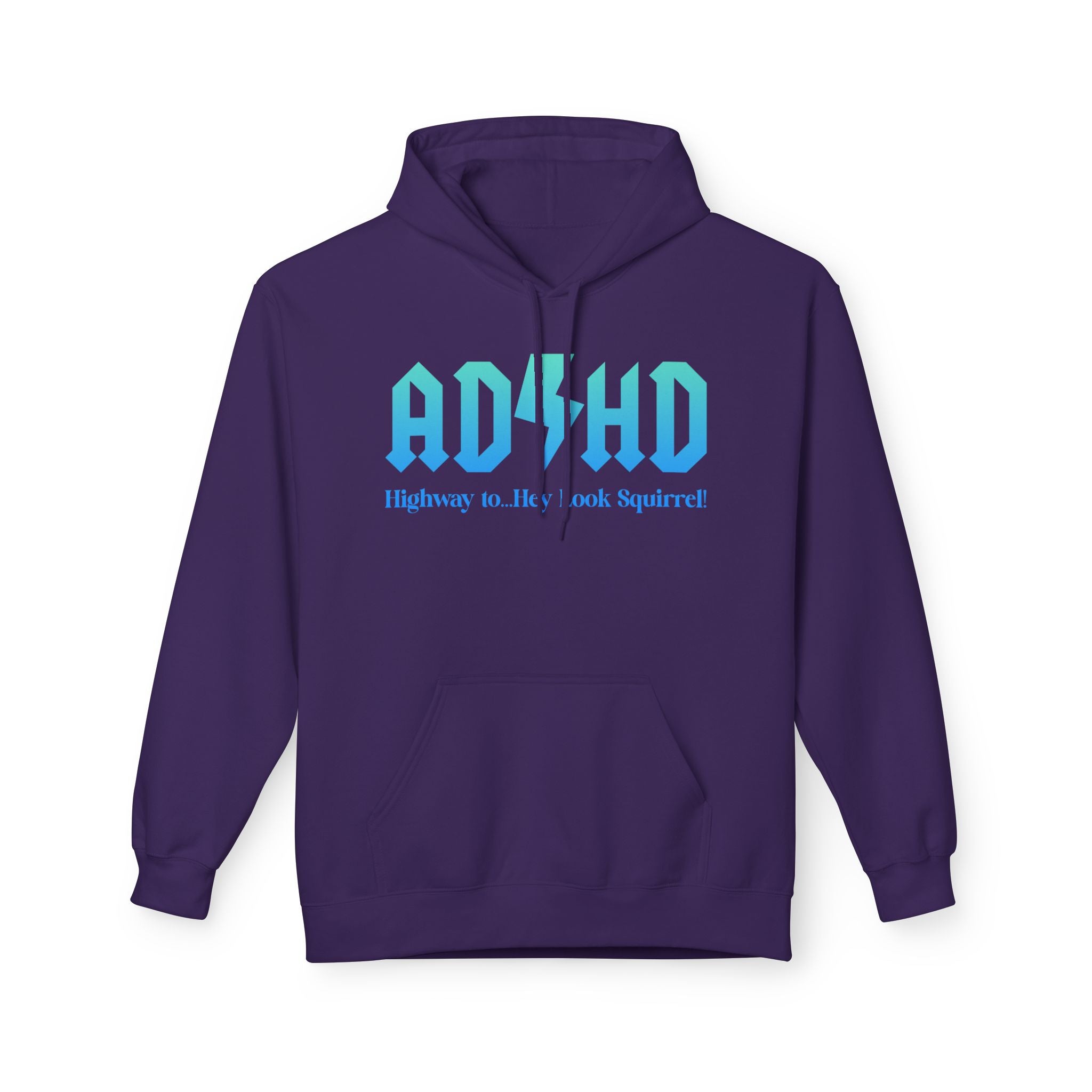 ADHD Highway to... Midweight Softstyle Fleece Hoodie