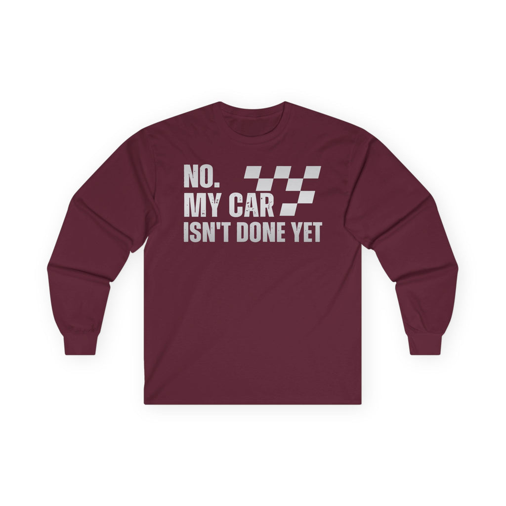 Unfinished Cotton Long Sleeve Tee