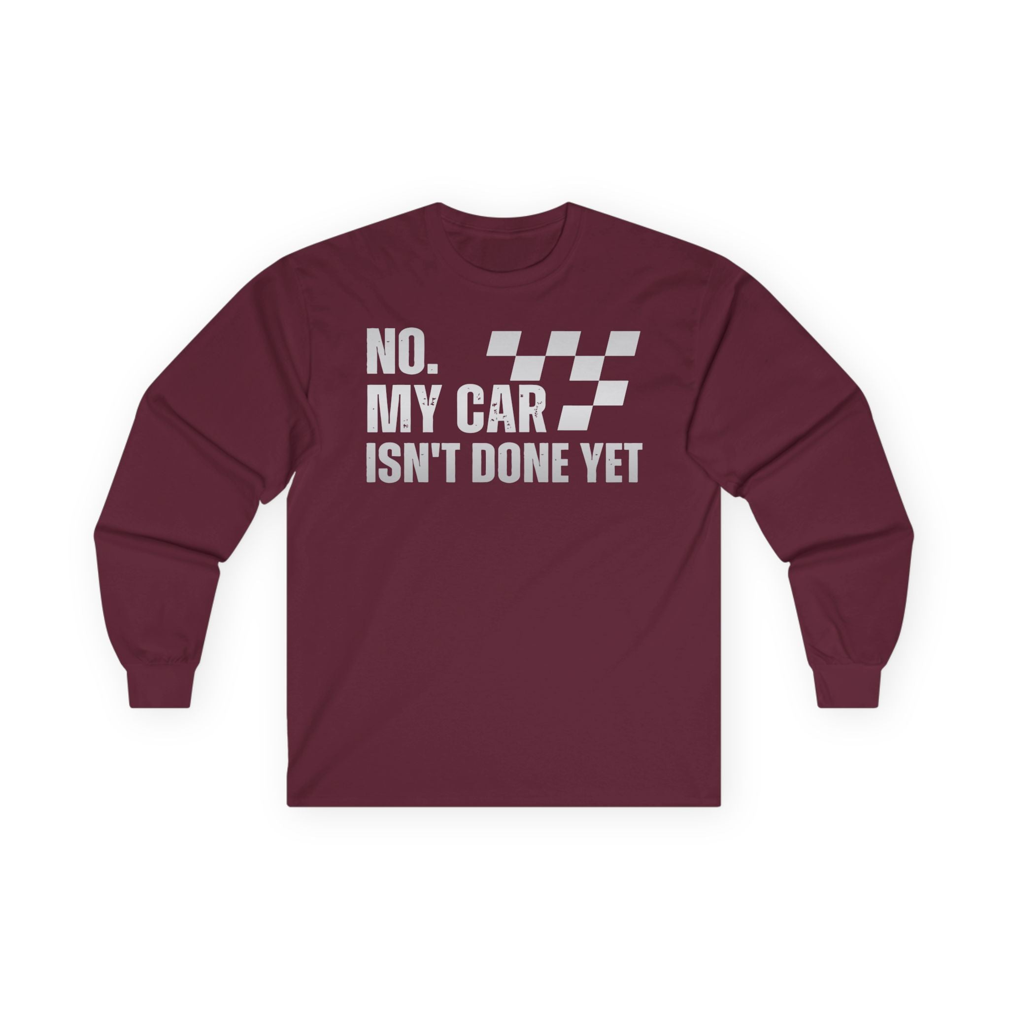 Unfinished Cotton Long Sleeve Tee