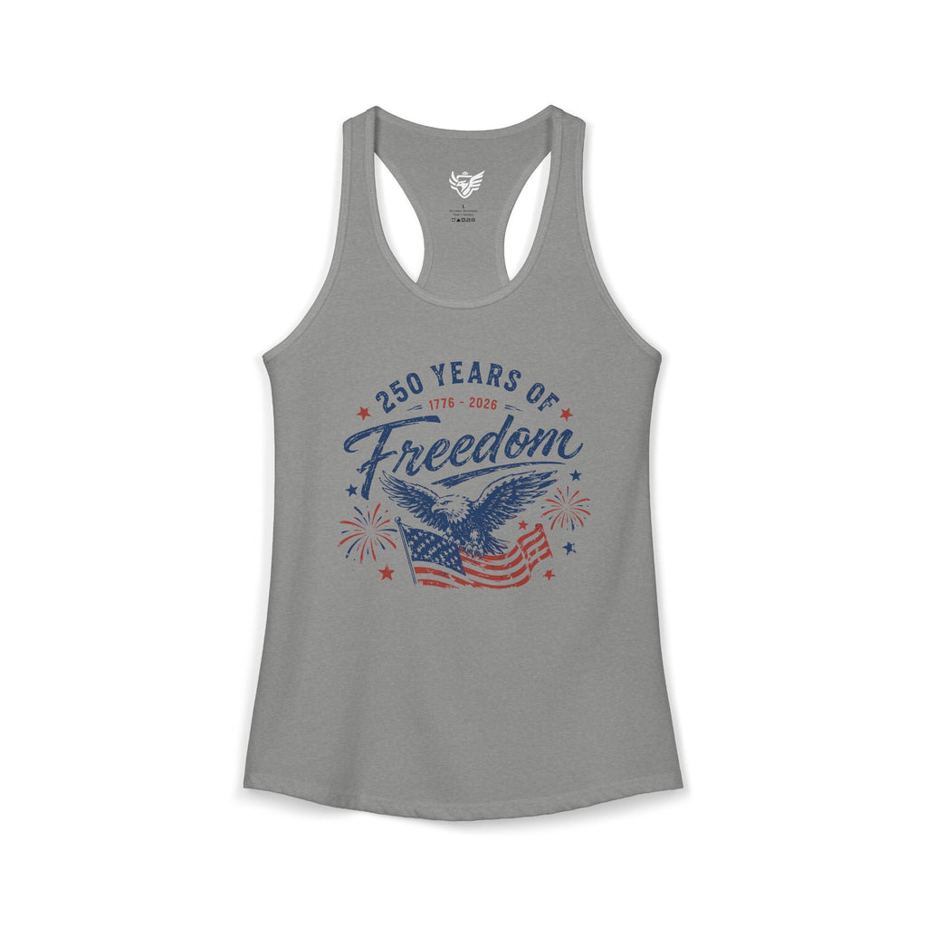 250 Years of Freedom Ideal Racerback Tank