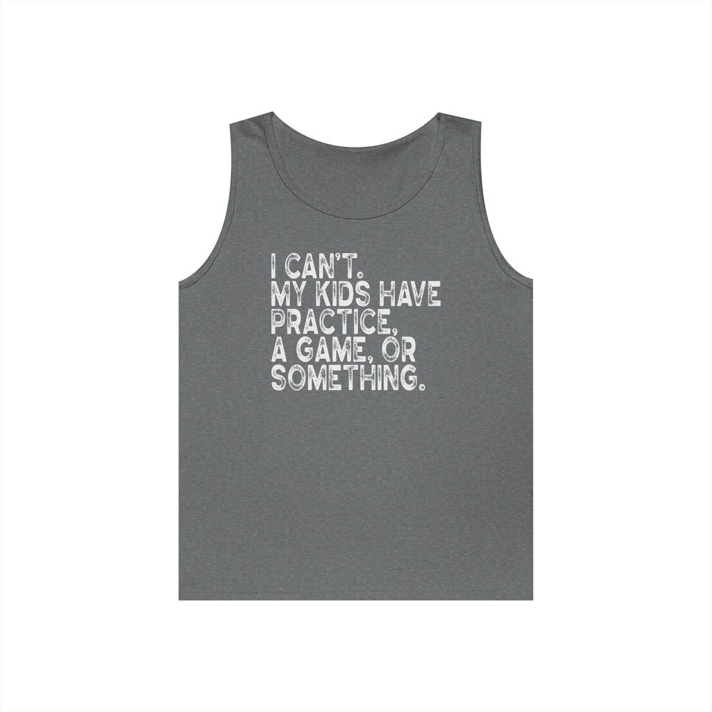 Busy Parents Heavy Cotton Tank Top
