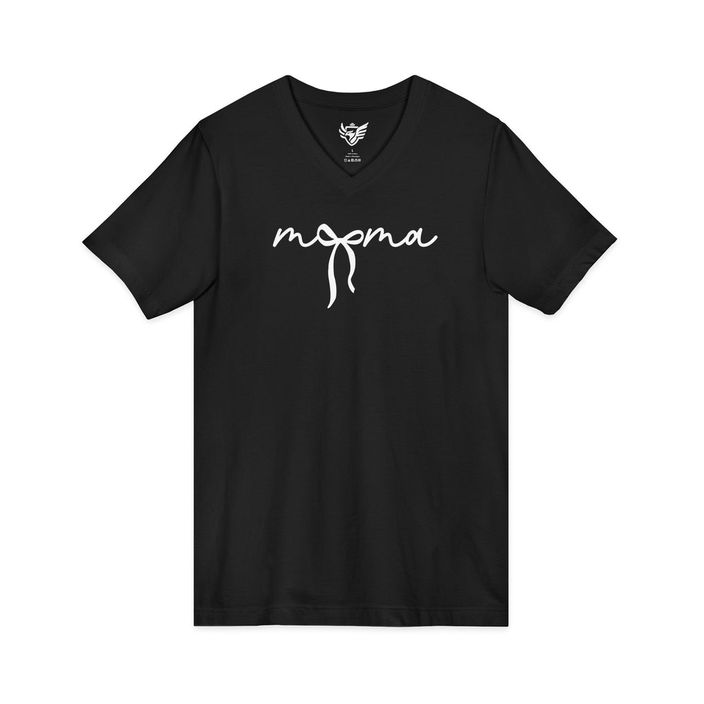 Mother's Day Jersey Short Sleeve V-Neck Tee
