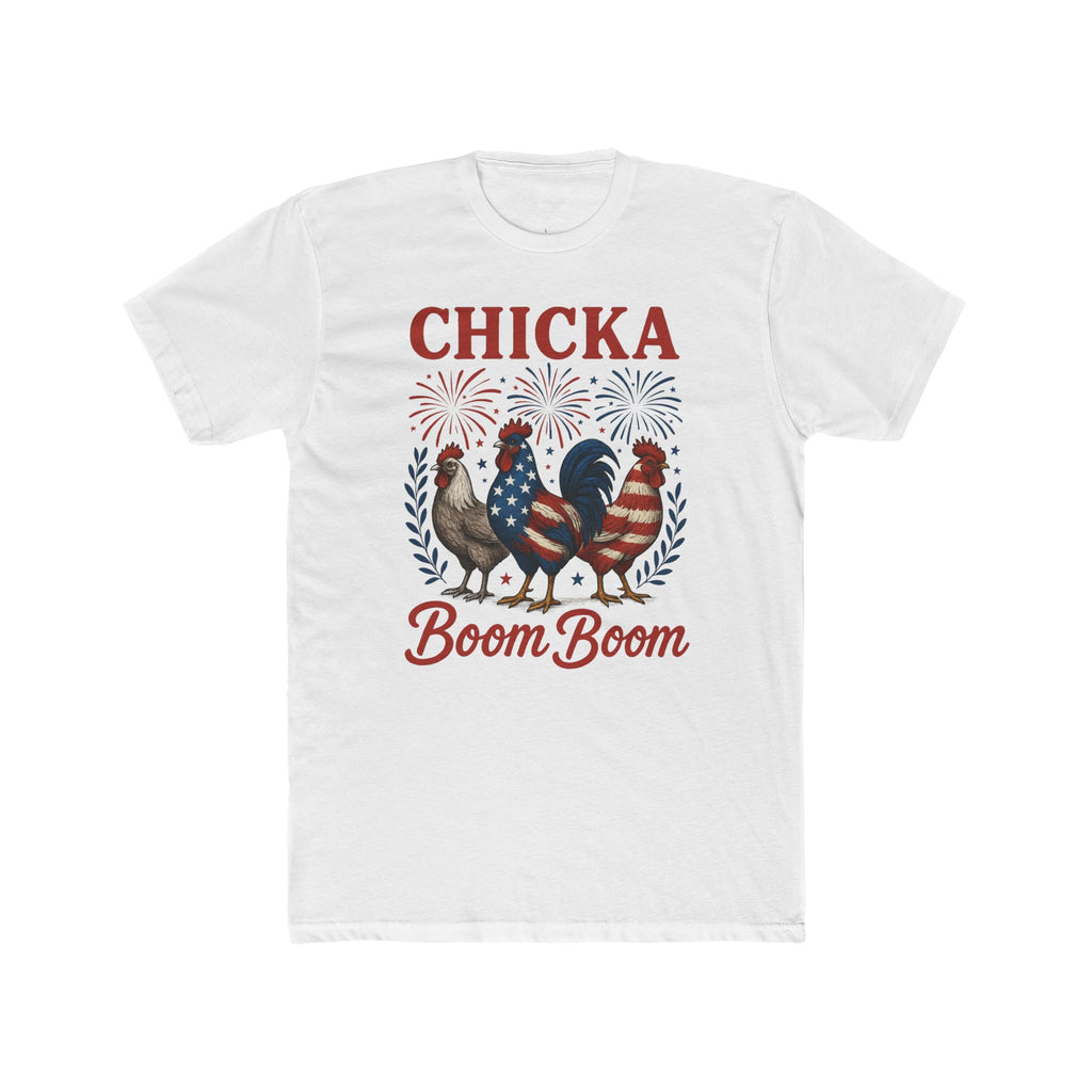 Chicka Boom Boom Cotton Crew Tee