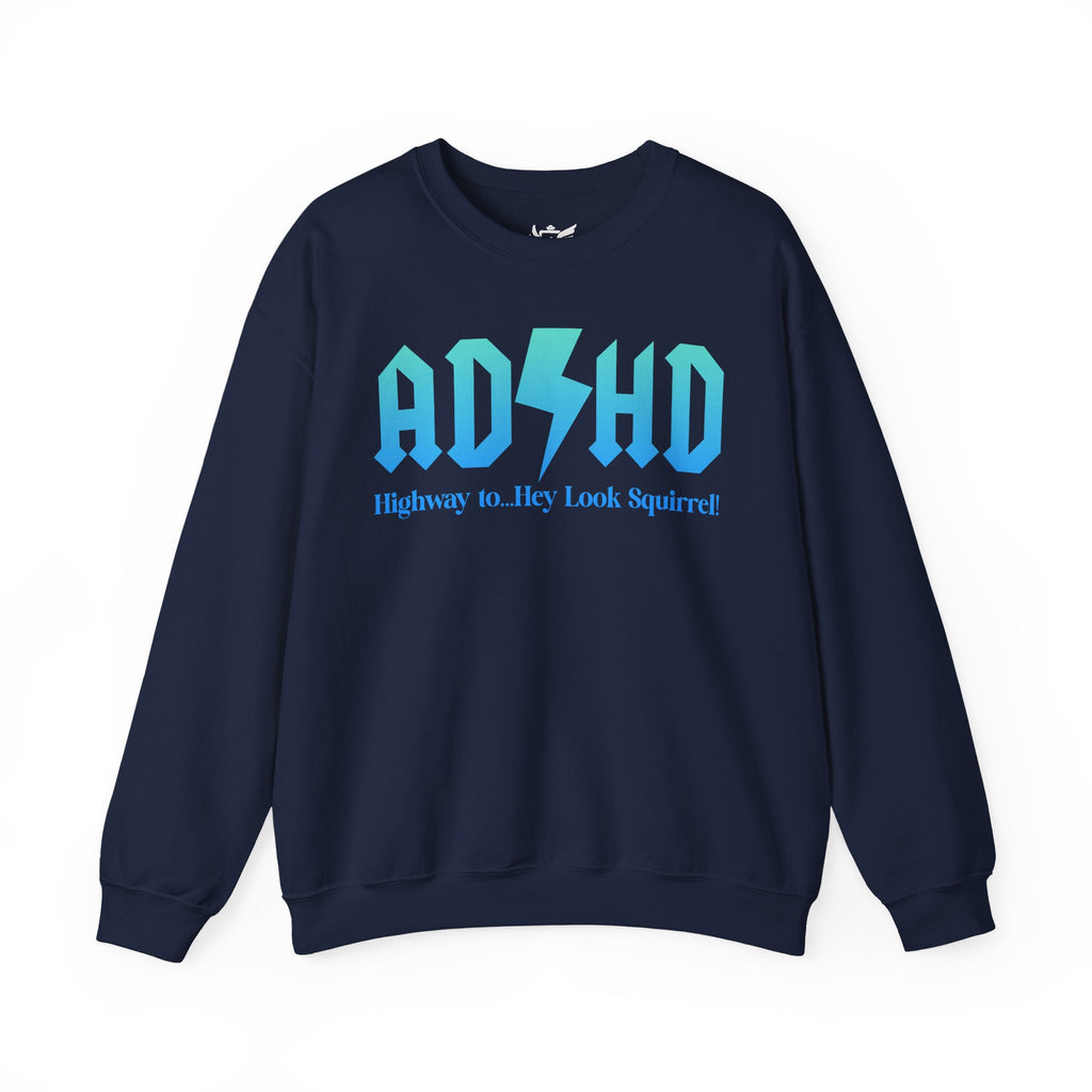 ADHD Highway to... Heavy Blend™ Crewneck Sweatshirt
