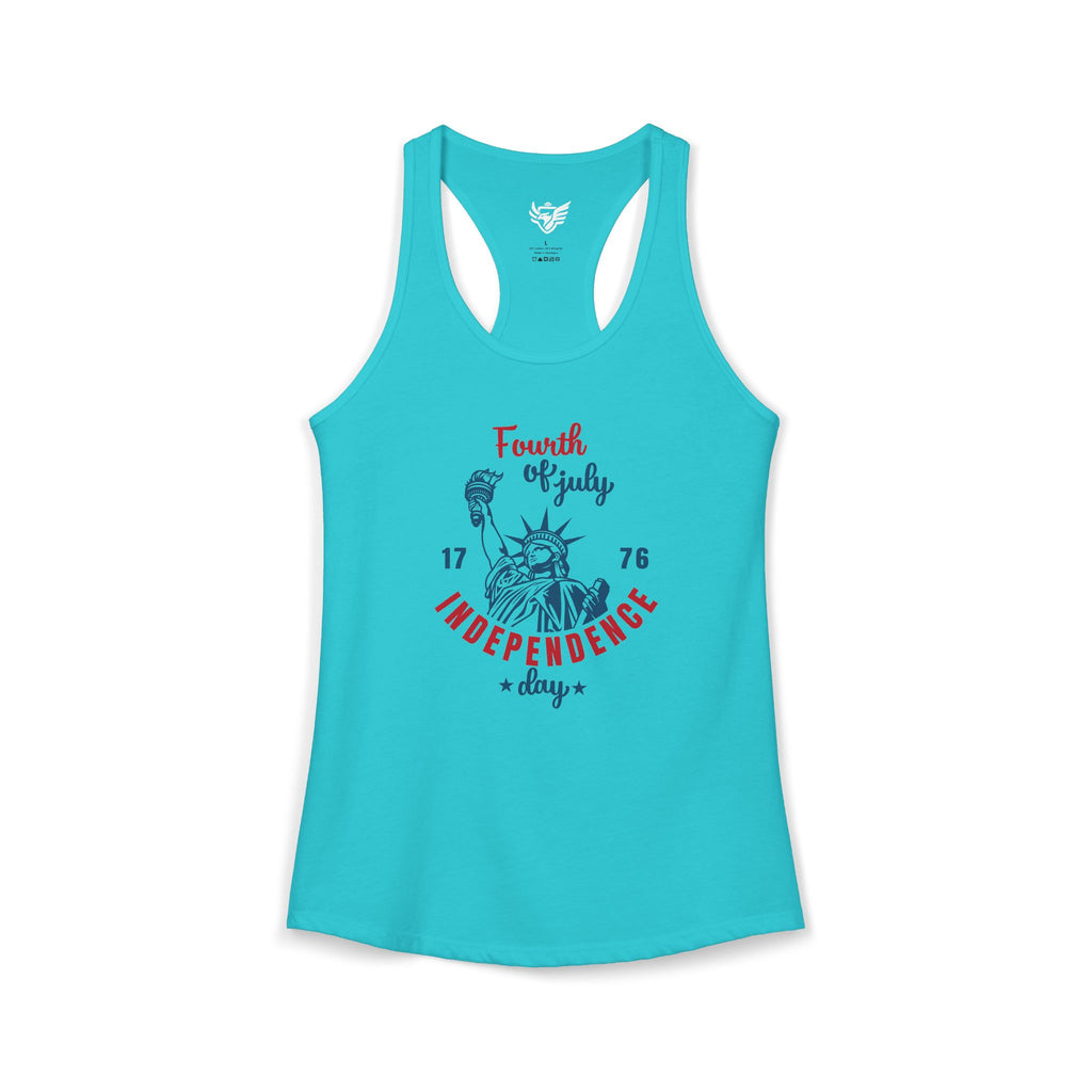 Independence Day Ideal Racerback Tank