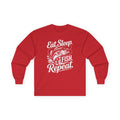 Eat Sleep Fish Repeat Cotton Long Sleeve Tee