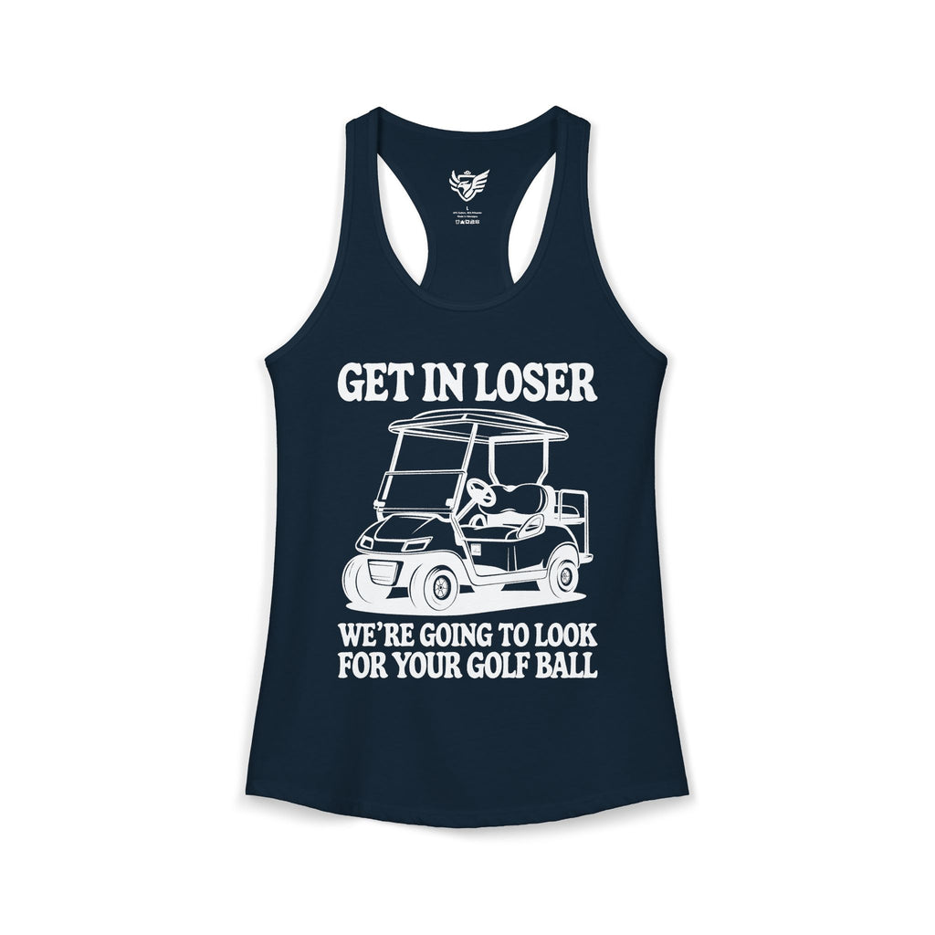 Get In Loser Ideal Racerback Tank