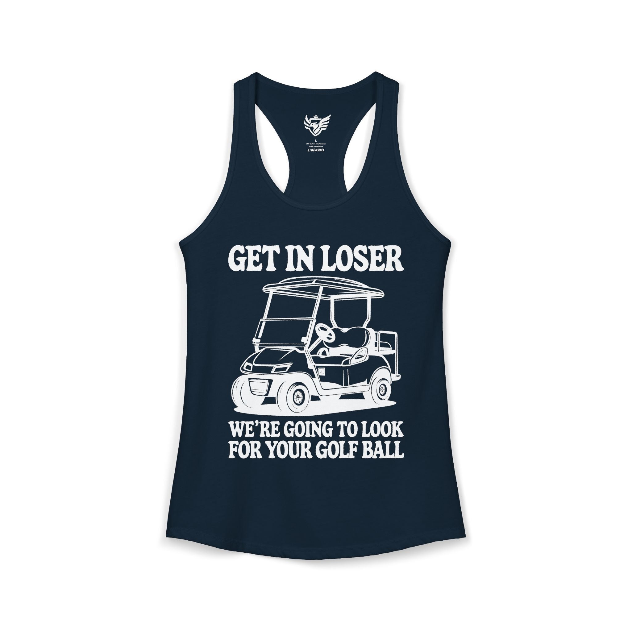 Get In Loser Ideal Racerback Tank