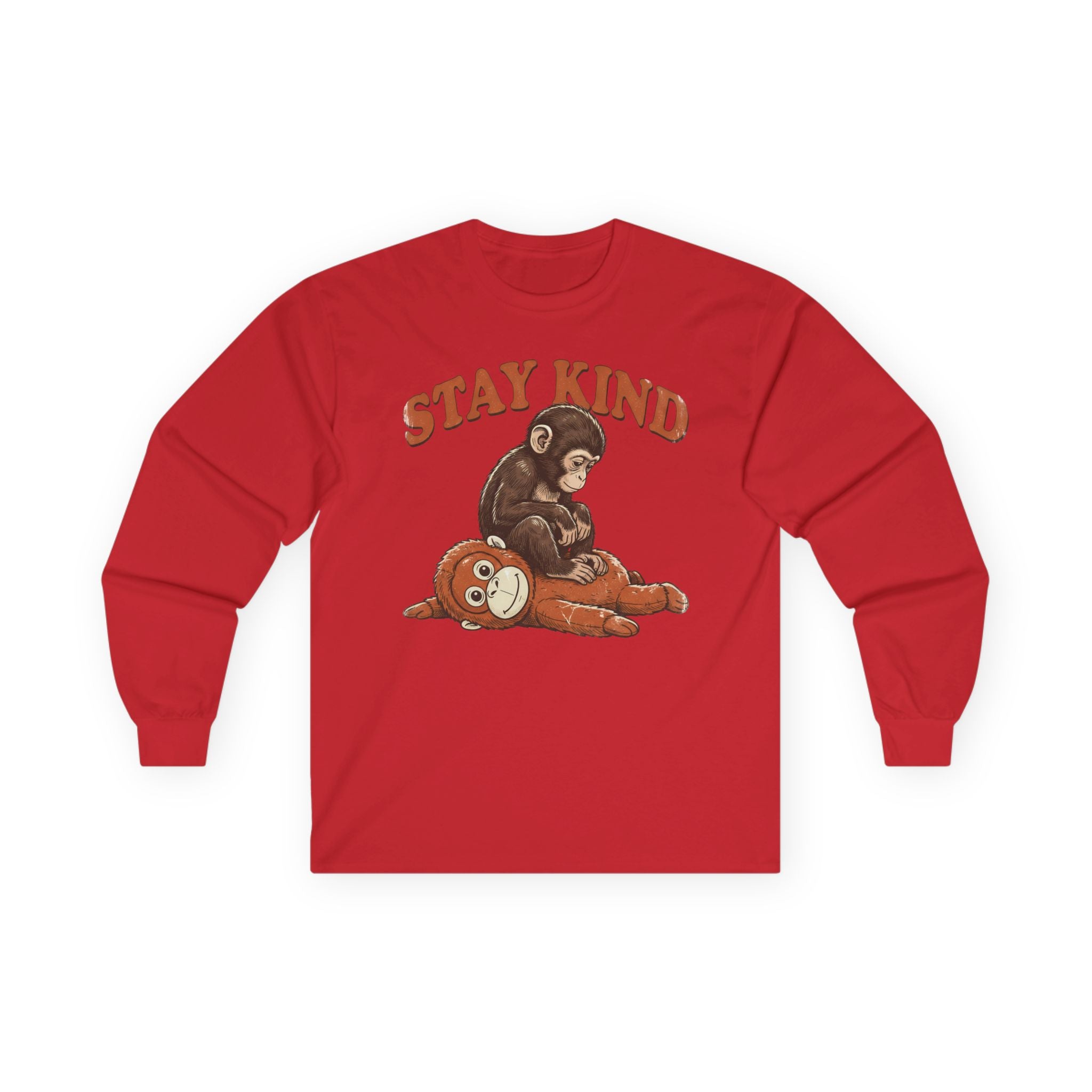 Stay Kind Cotton Long Sleeve Tee