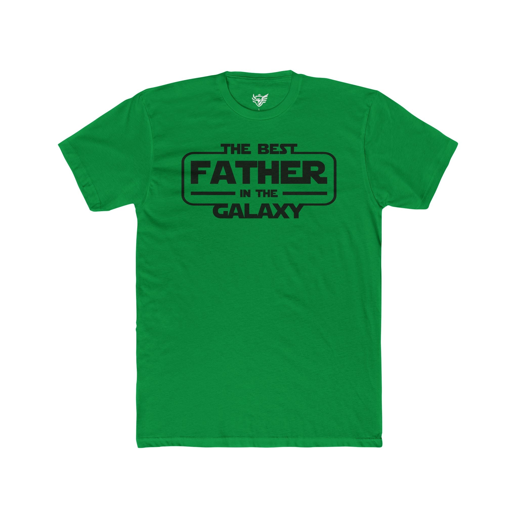 The Best Father in the Galaxy Cotton Crew Tee