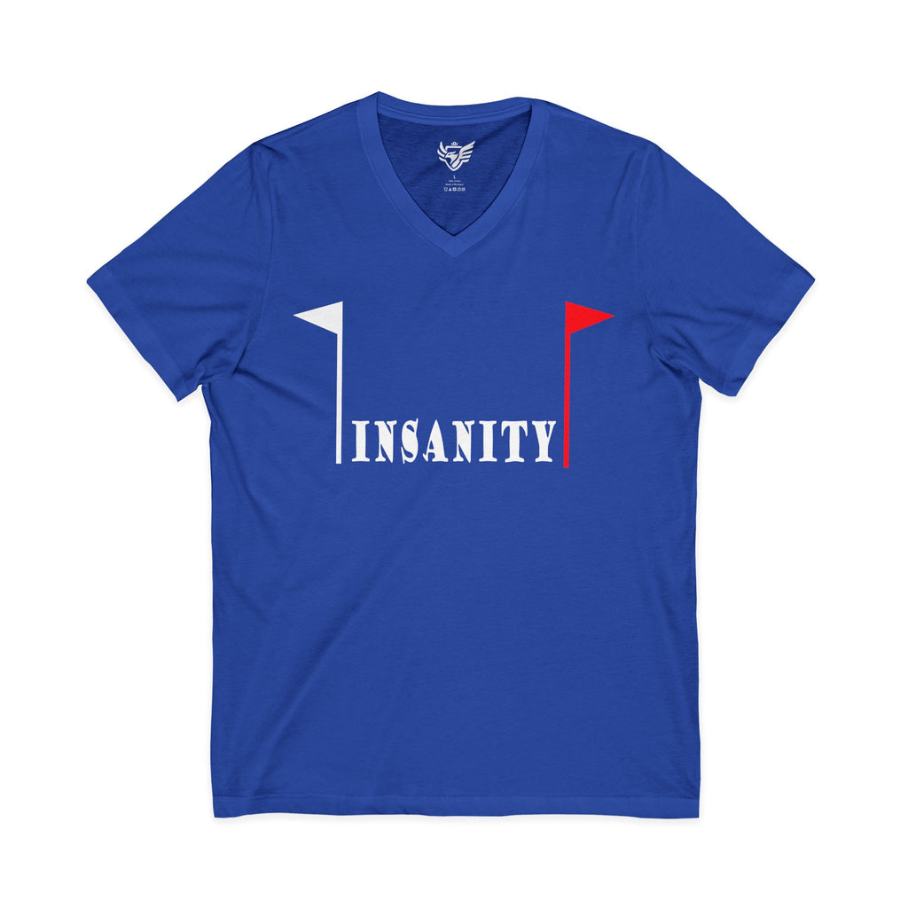 Insanity Jersey Short Sleeve V-Neck Tee