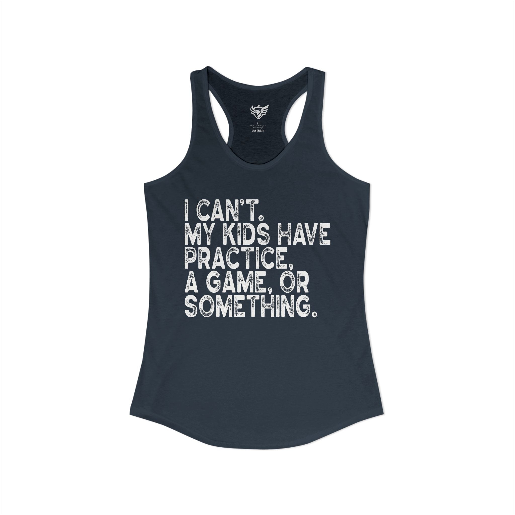 Busy Parents Ideal Racerback Tank
