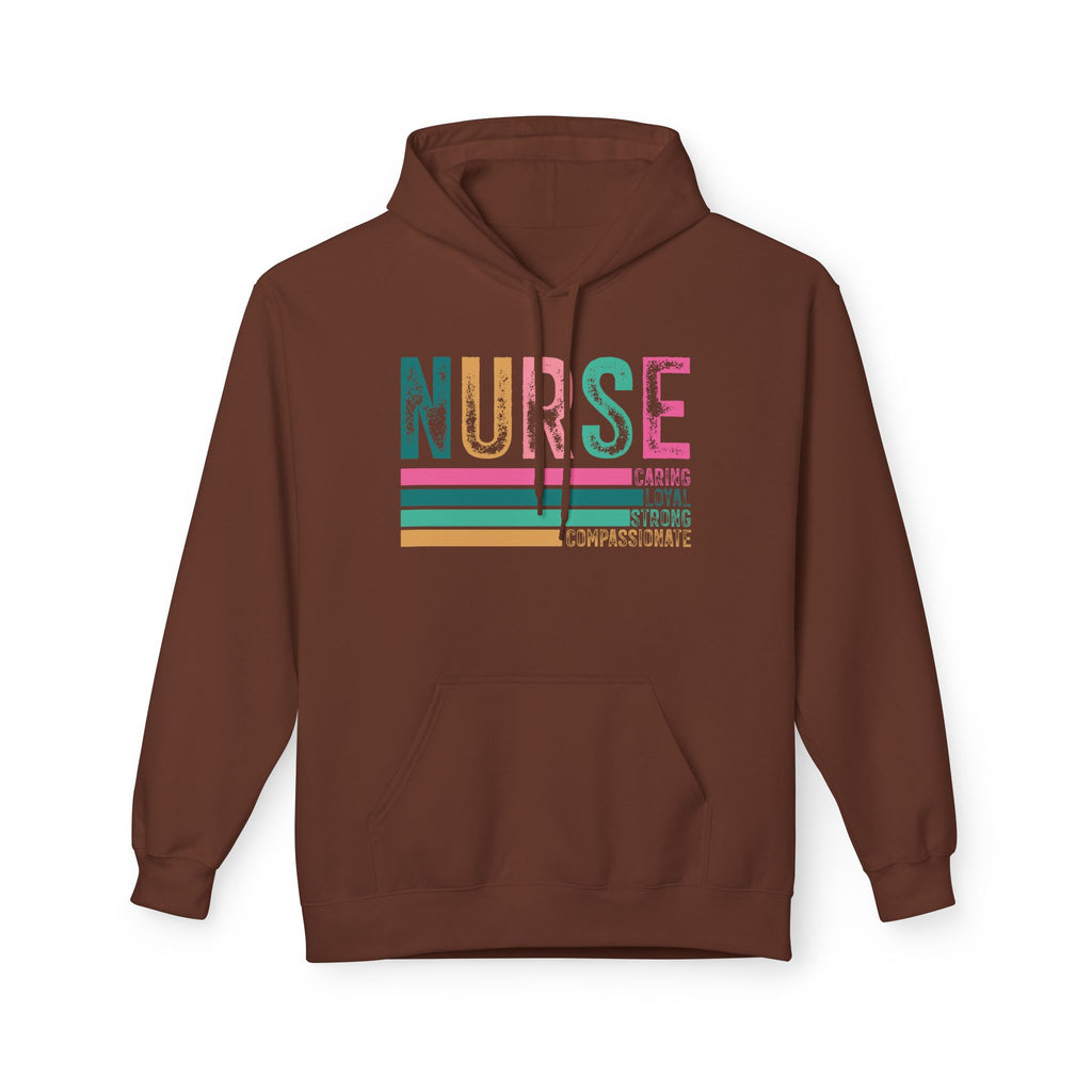 Nurse Midweight Softstyle Fleece Hoodie