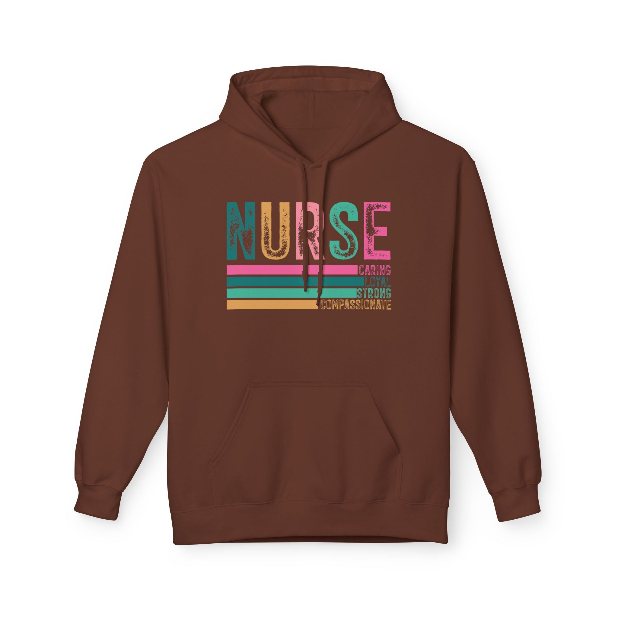 Nurse Midweight Softstyle Fleece Hoodie