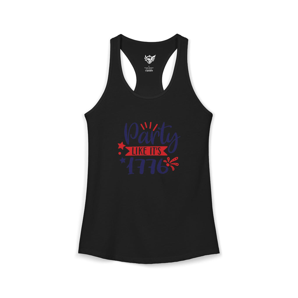 Party Like It's 1776 Ideal Racerback Tank