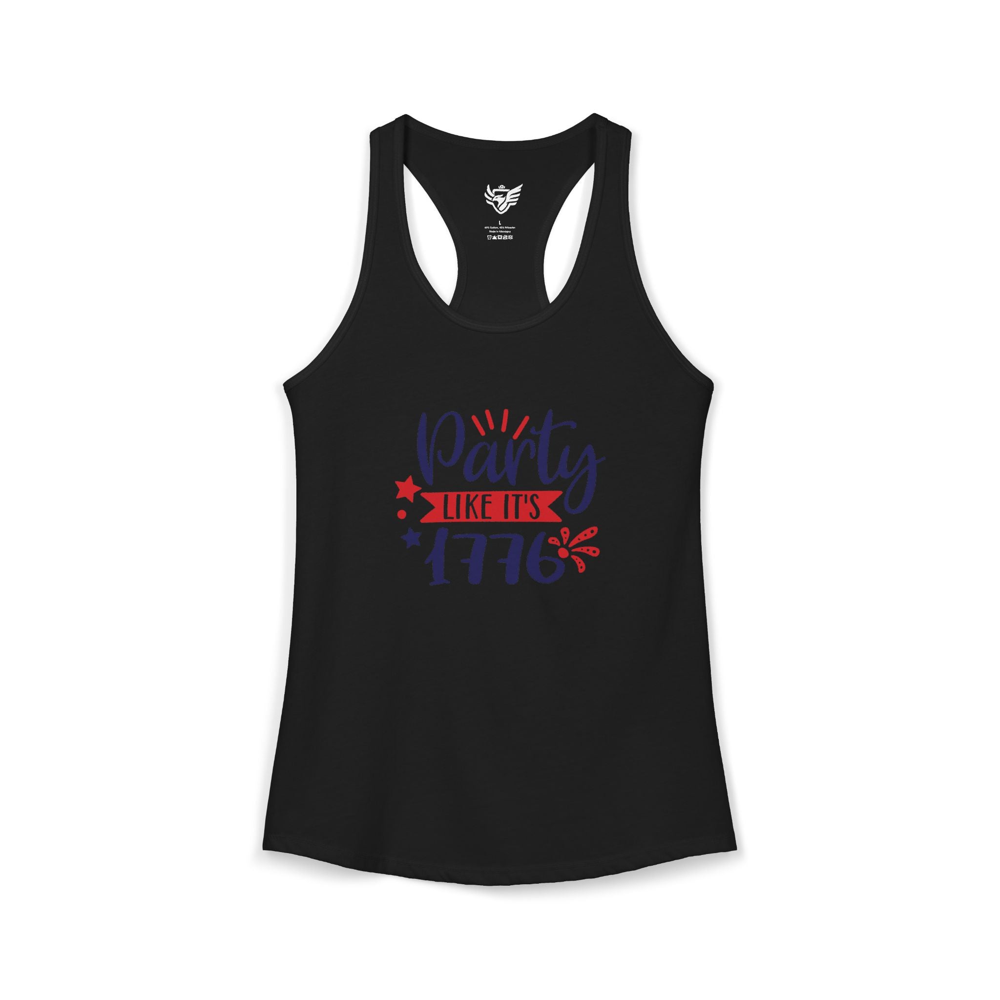 Party Like It's 1776 Ideal Racerback Tank