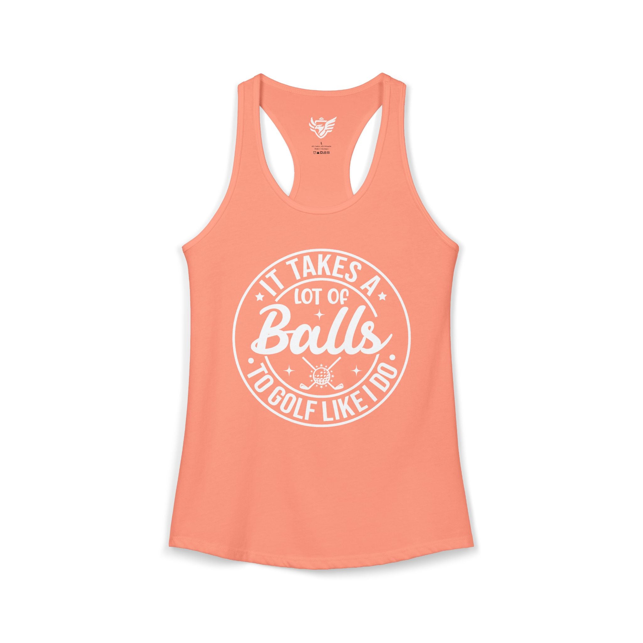 Golf Like I Do Ideal Racerback Tank