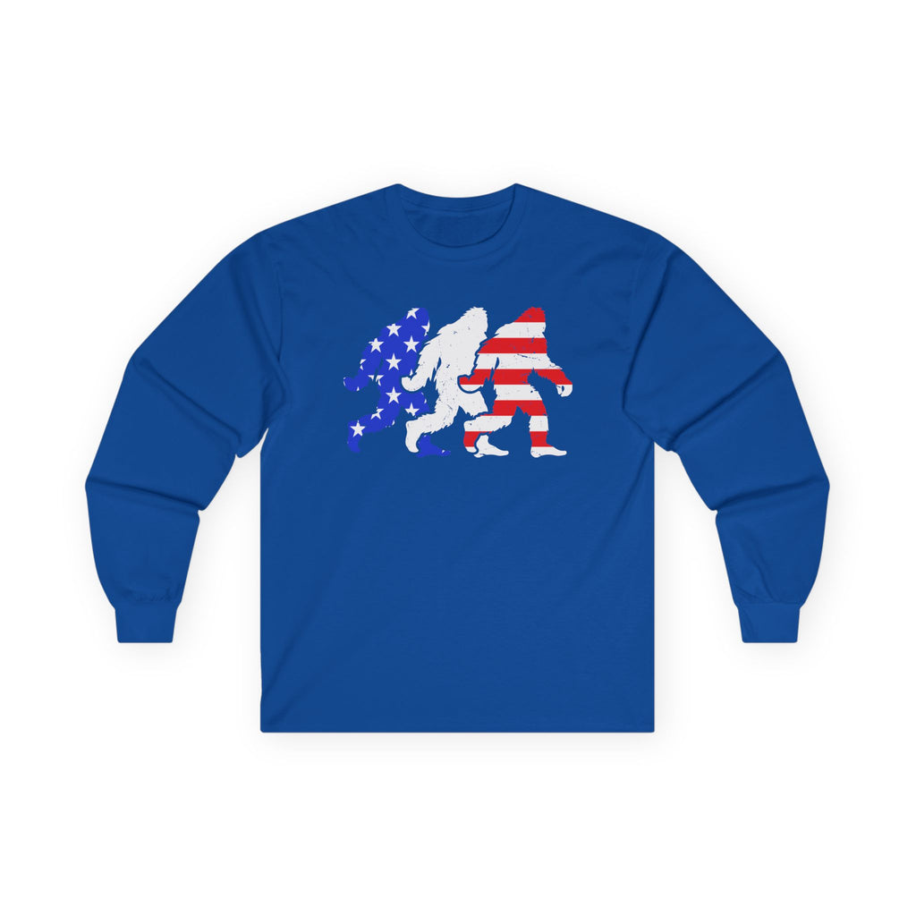Big Foot USA Cotton Long Sleeve Tee
