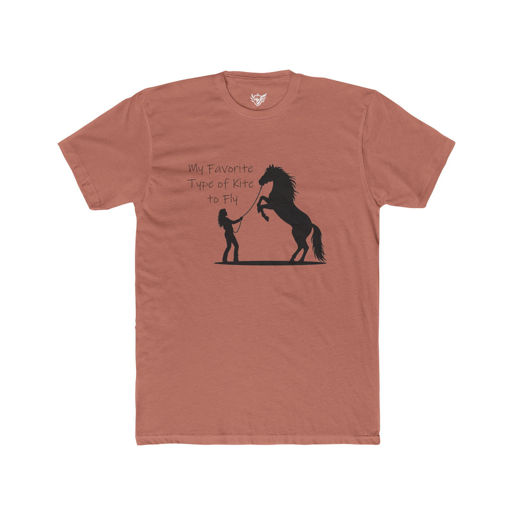 My Favorite Type of Kite Cotton Crew Tee