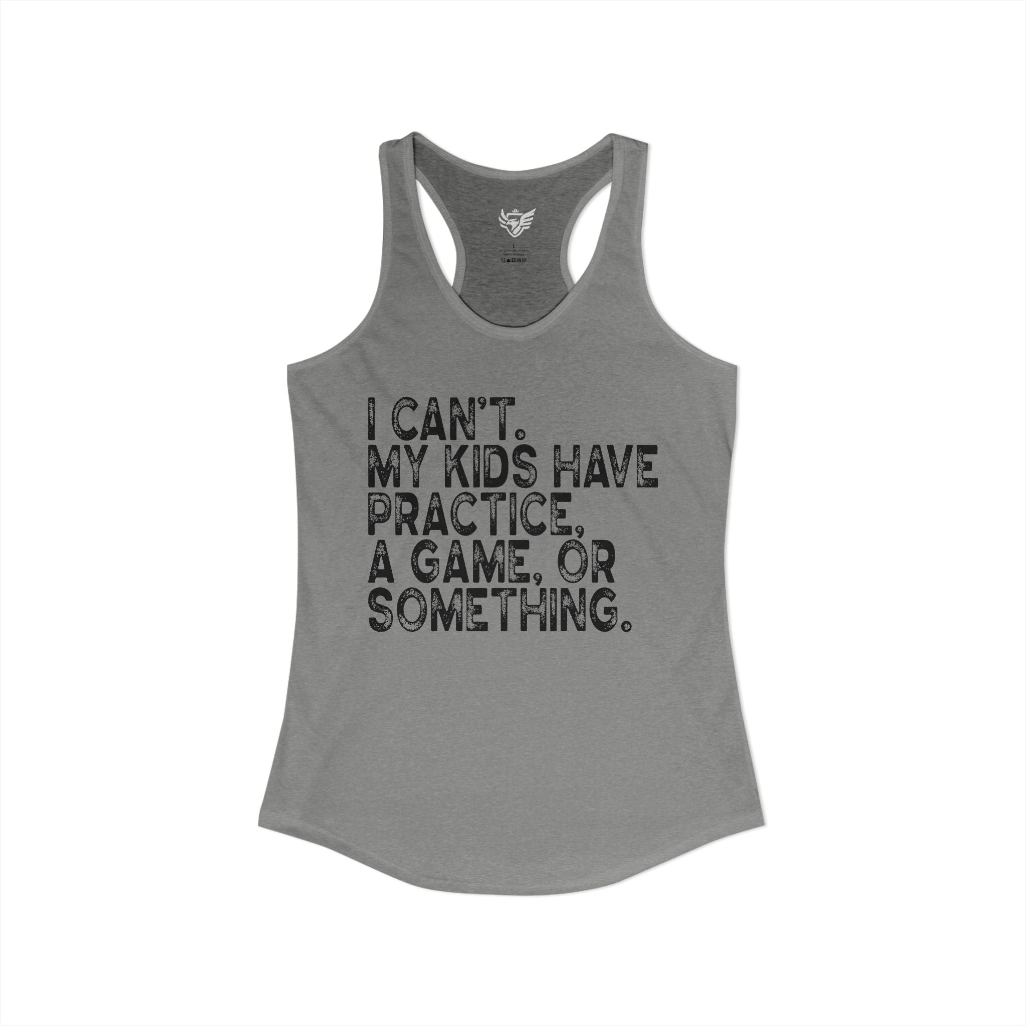 Busy Parents Ideal Racerback Tank