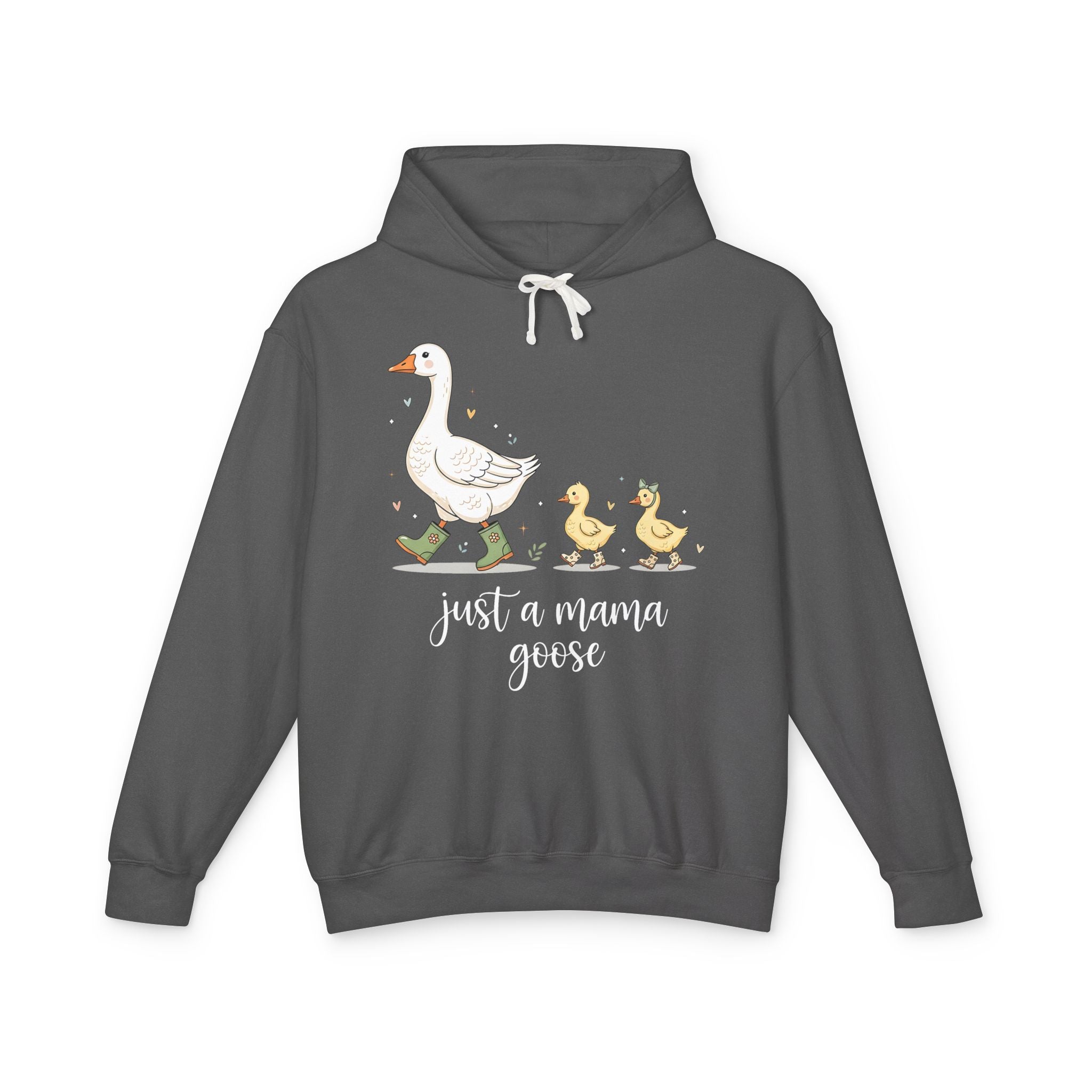 Just A Momma Goose Lightweight Hooded Sweatshirt