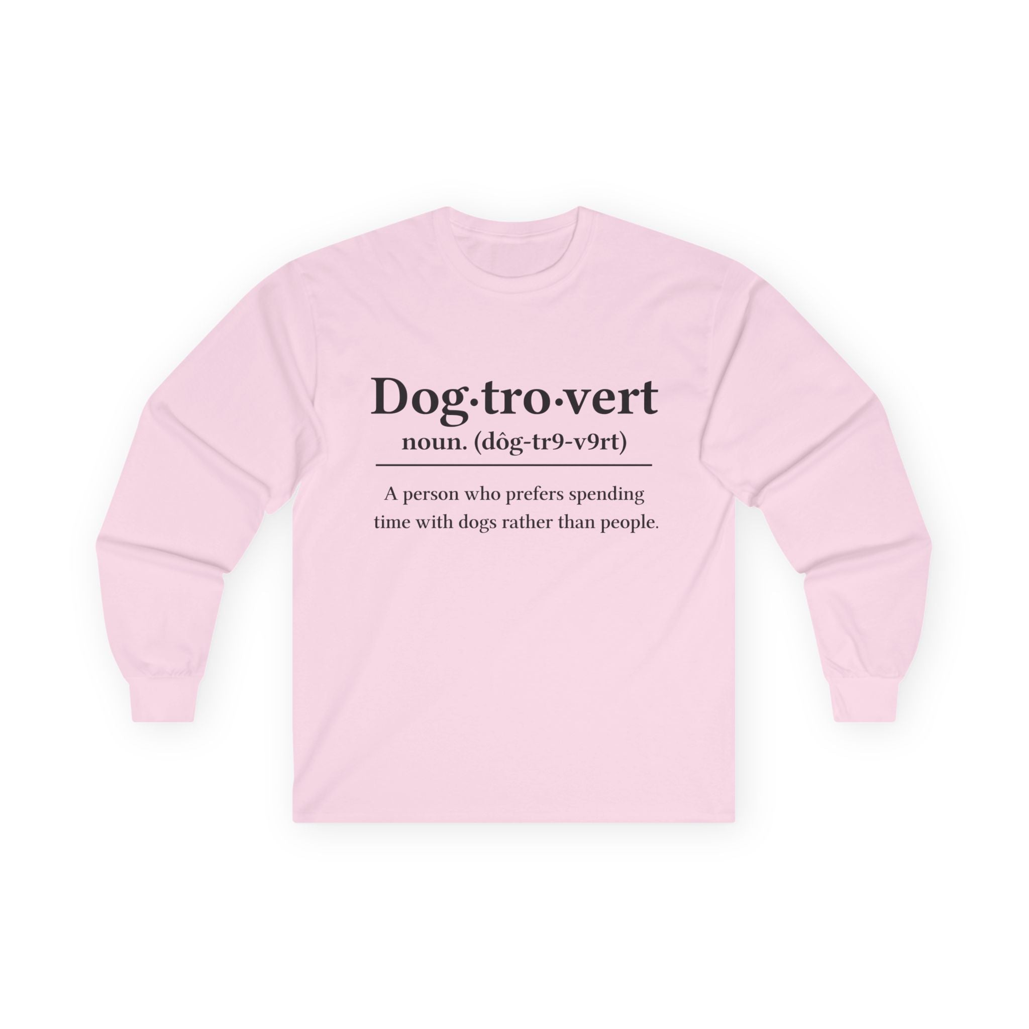 Dog-Tro-Vert Cotton Long Sleeve Tee