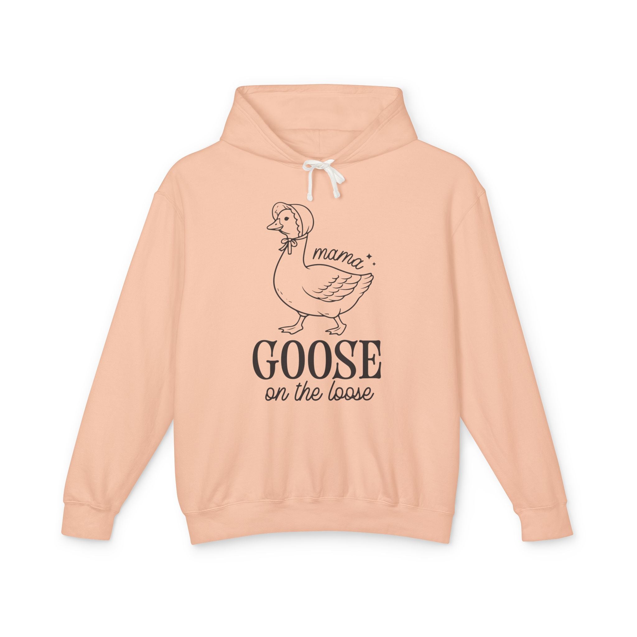 Mama Goose on the Loose Lightweight Hooded Sweatshirt