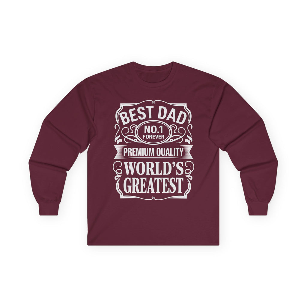 Bourbon Dad Cotton Long Sleeve Tee