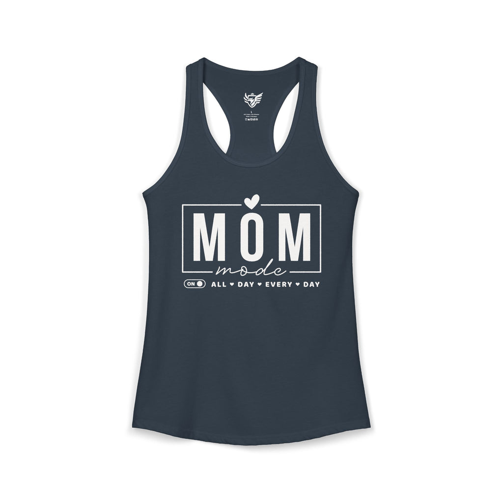 Mom Mode Ideal Racerback Tank