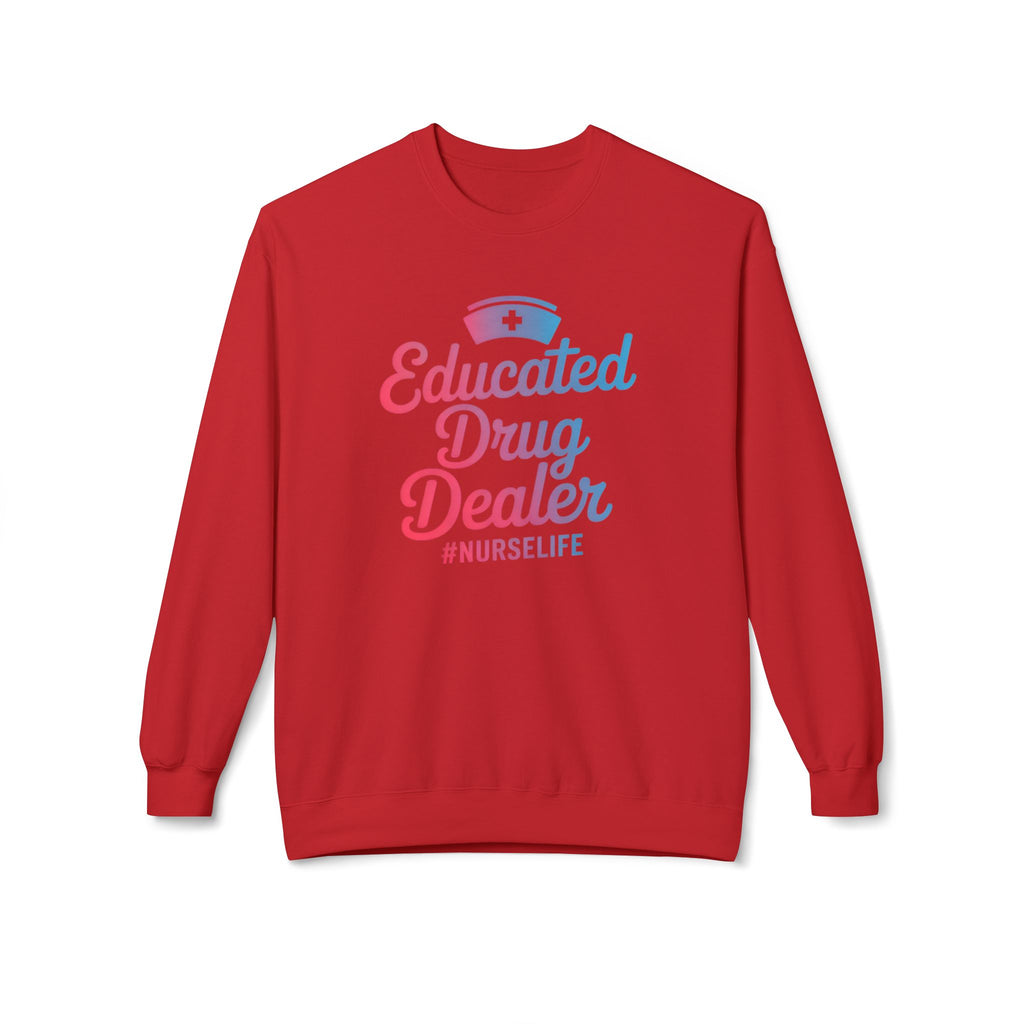 Educated Midweight Softstyle Fleece Crewneck Sweatshirt