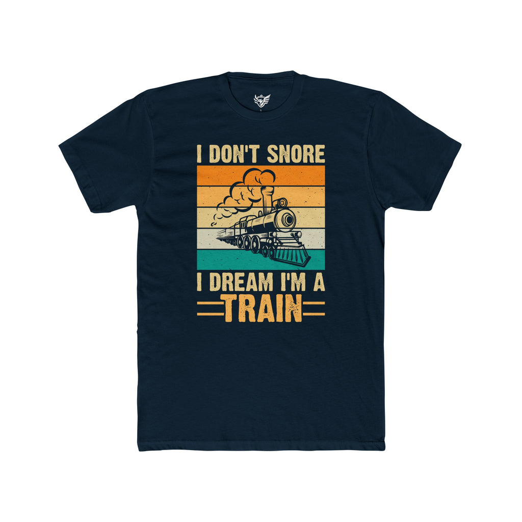 I Don't Snore Cotton Crew Tee