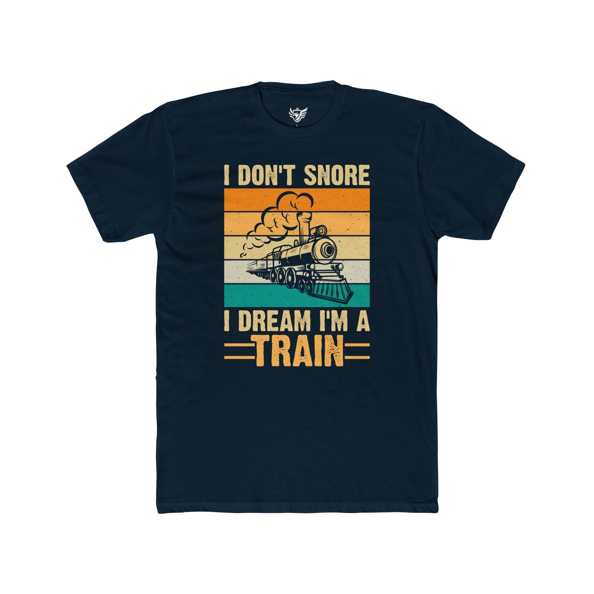 I Don't Snore Cotton Crew Tee