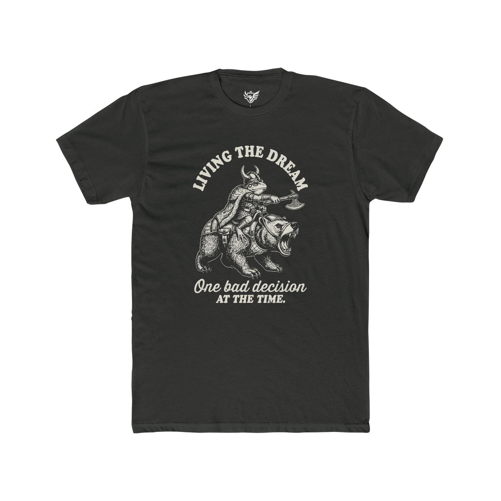 Living The Dream Cotton Crew Tee