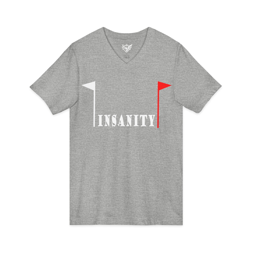 Insanity Jersey Short Sleeve V-Neck Tee