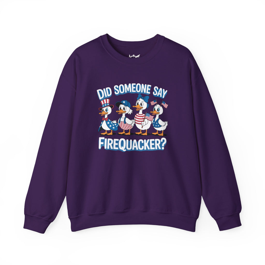 Firequackers Heavy Blend™ Crewneck Sweatshirt