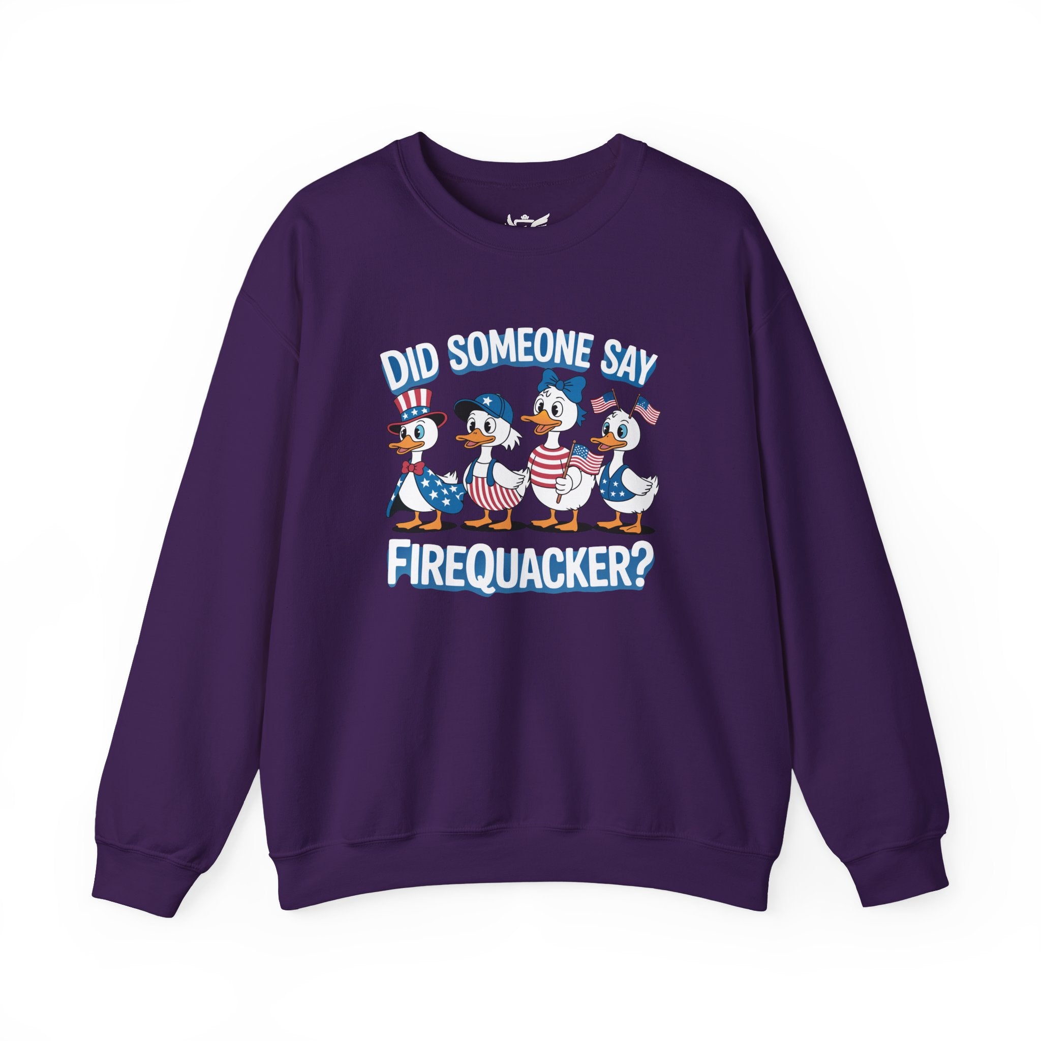 Firequackers Heavy Blend™ Crewneck Sweatshirt
