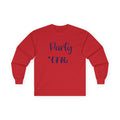 Party Like It's 1776 Cotton Long Sleeve Tee