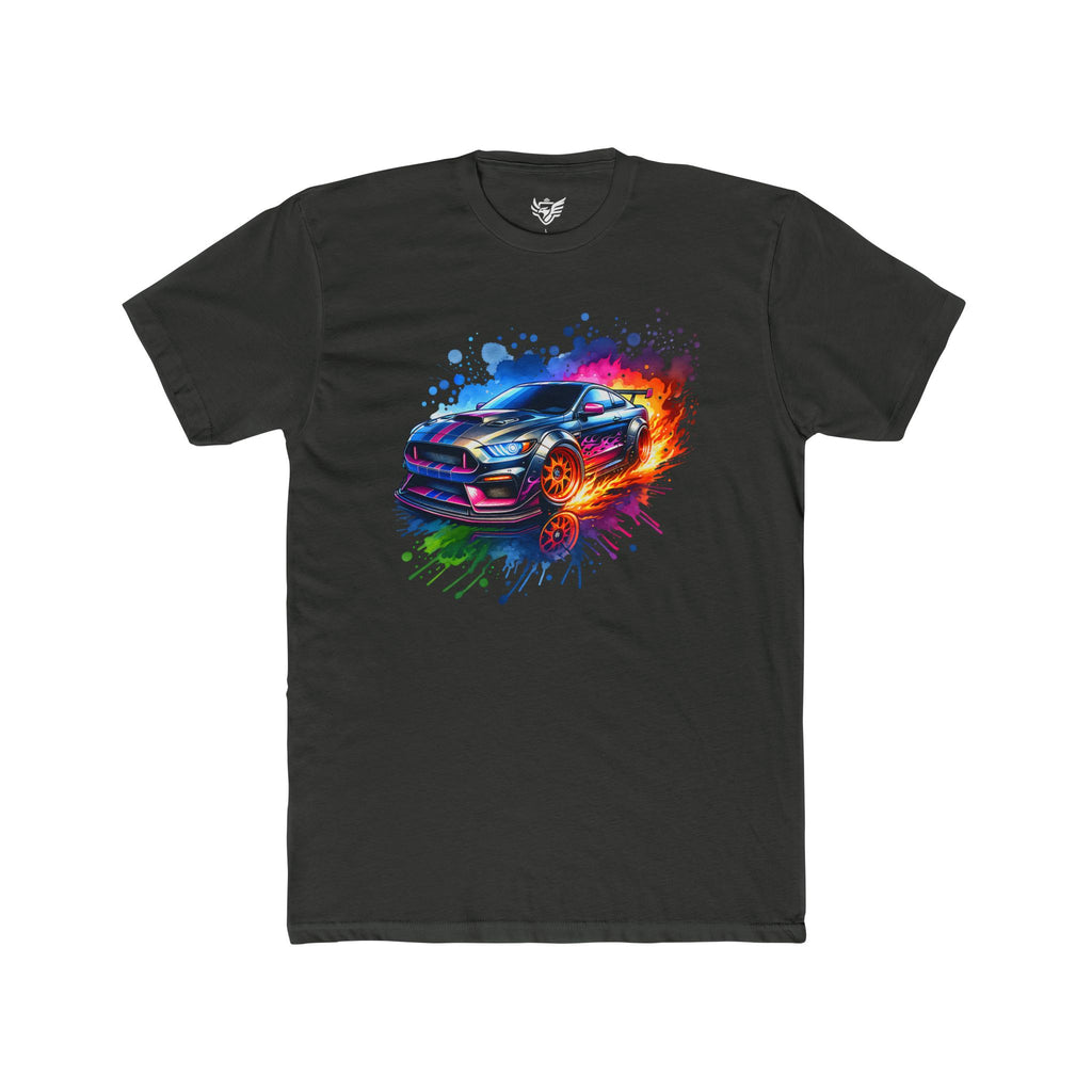 Colorblast Vroom Cotton Crew Tee